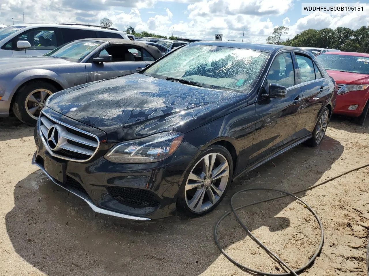 2016 Mercedes-Benz E 350 4Matic VIN: WDDHF8JB0GB195151 Lot: 74122404