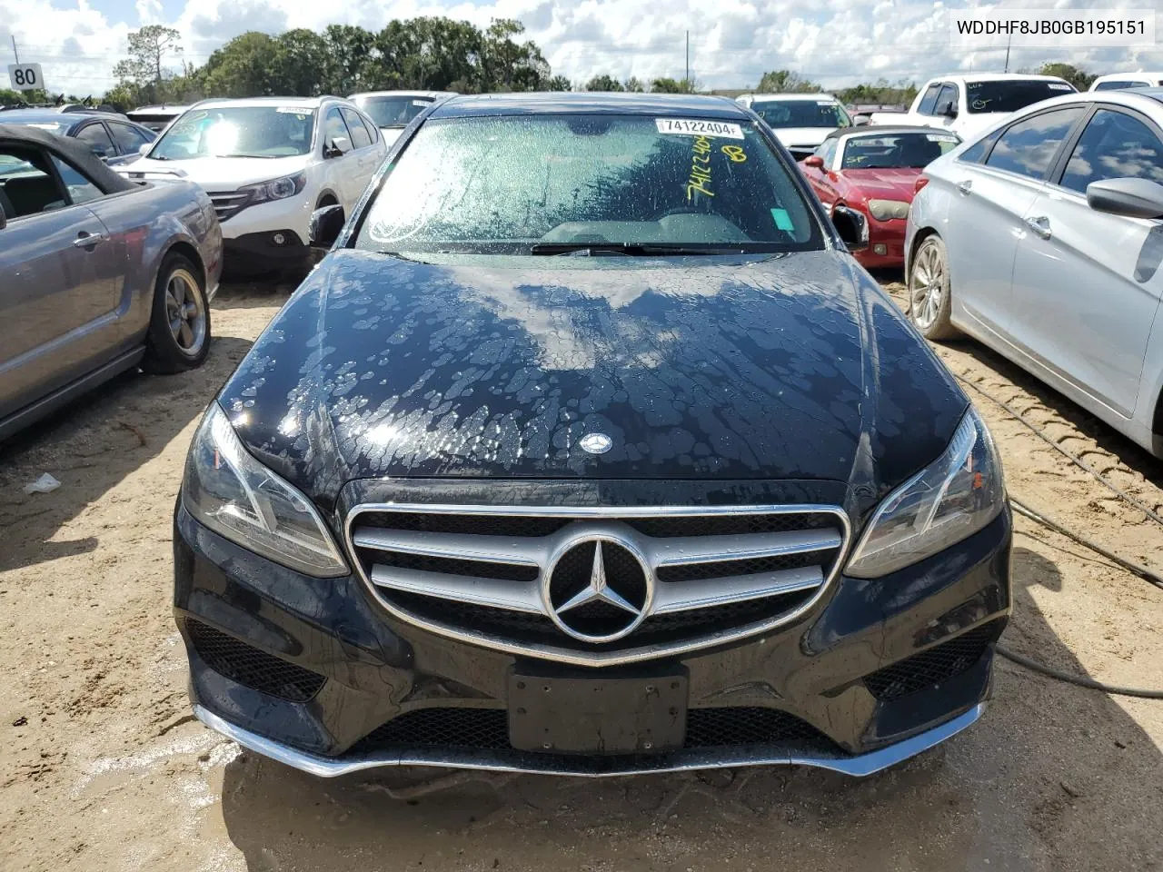 2016 Mercedes-Benz E 350 4Matic VIN: WDDHF8JB0GB195151 Lot: 74122404