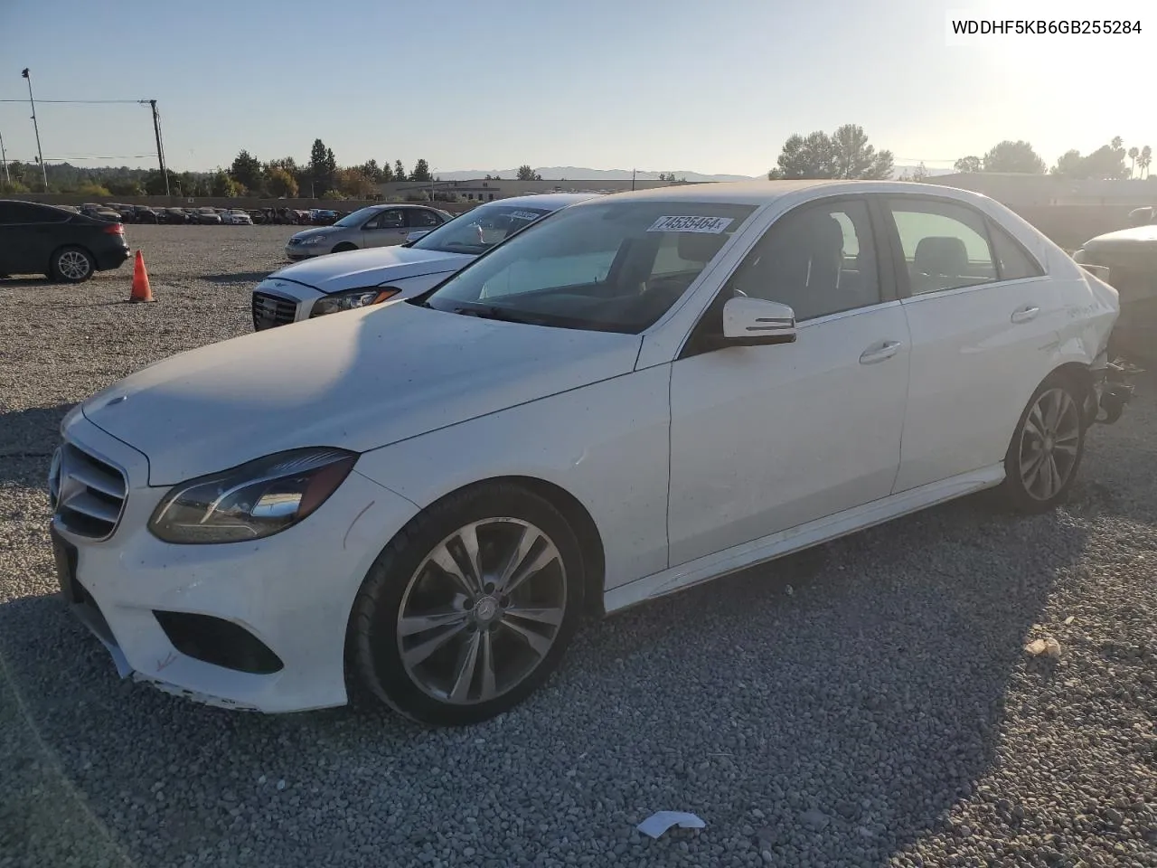 2016 Mercedes-Benz E 350 VIN: WDDHF5KB6GB255284 Lot: 74535464