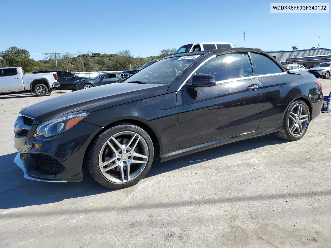 2016 Mercedes-Benz E 400 VIN: WDDKK6FF9GF340102 Lot: 75005304