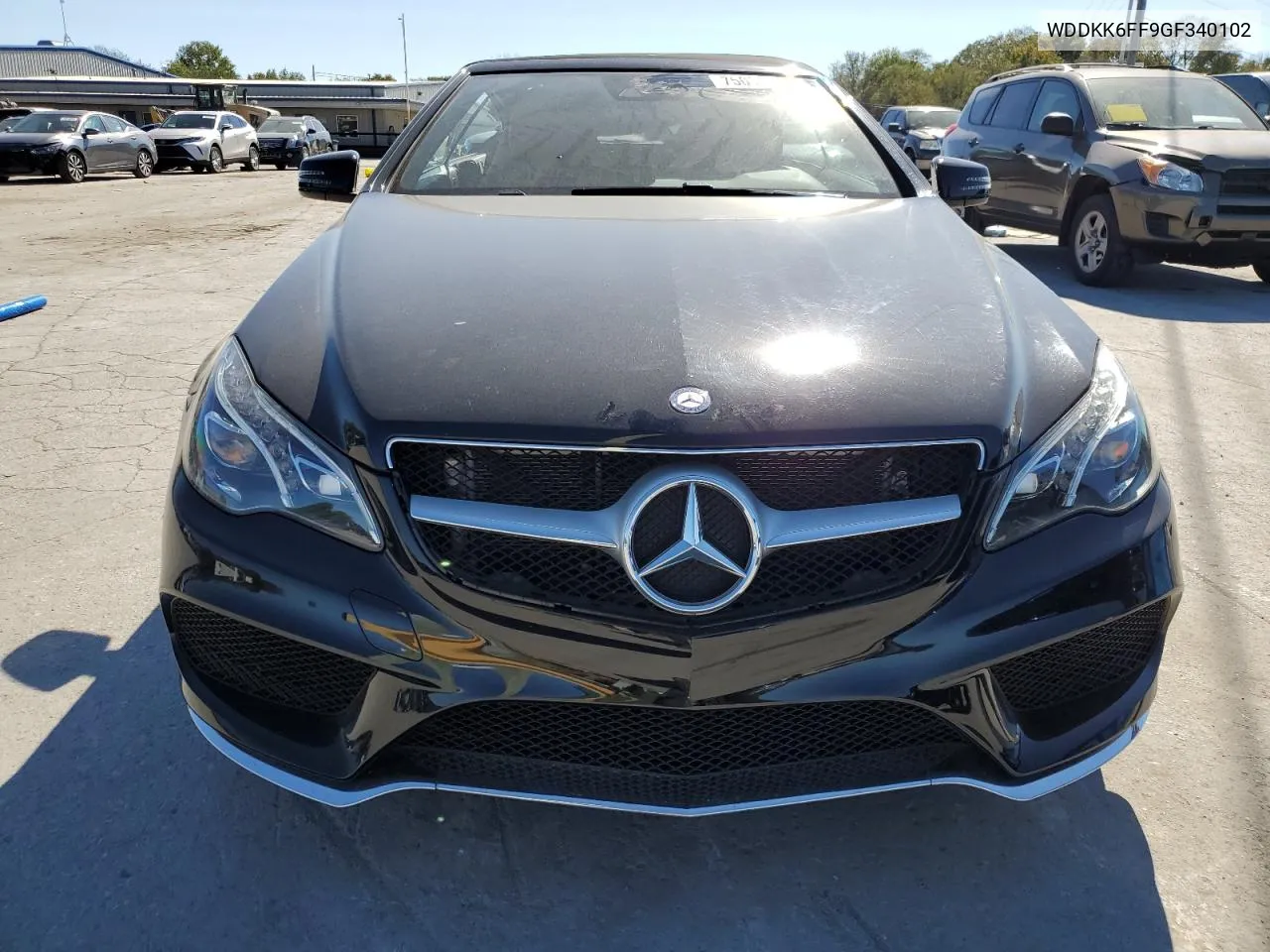 2016 Mercedes-Benz E 400 VIN: WDDKK6FF9GF340102 Lot: 75005304