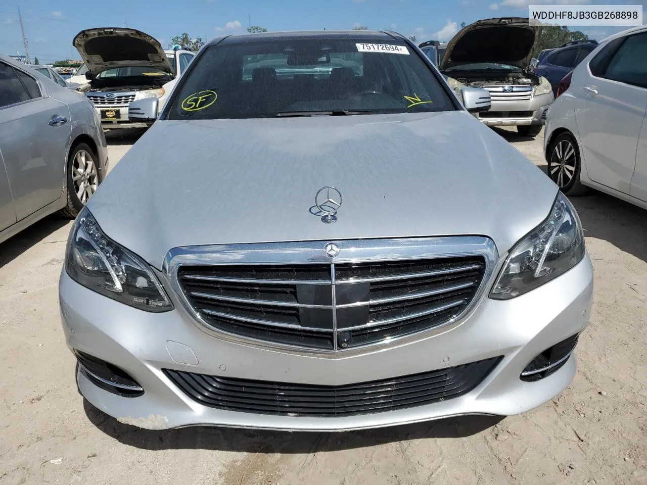 2016 Mercedes-Benz E 350 4Matic VIN: WDDHF8JB3GB268898 Lot: 75172694