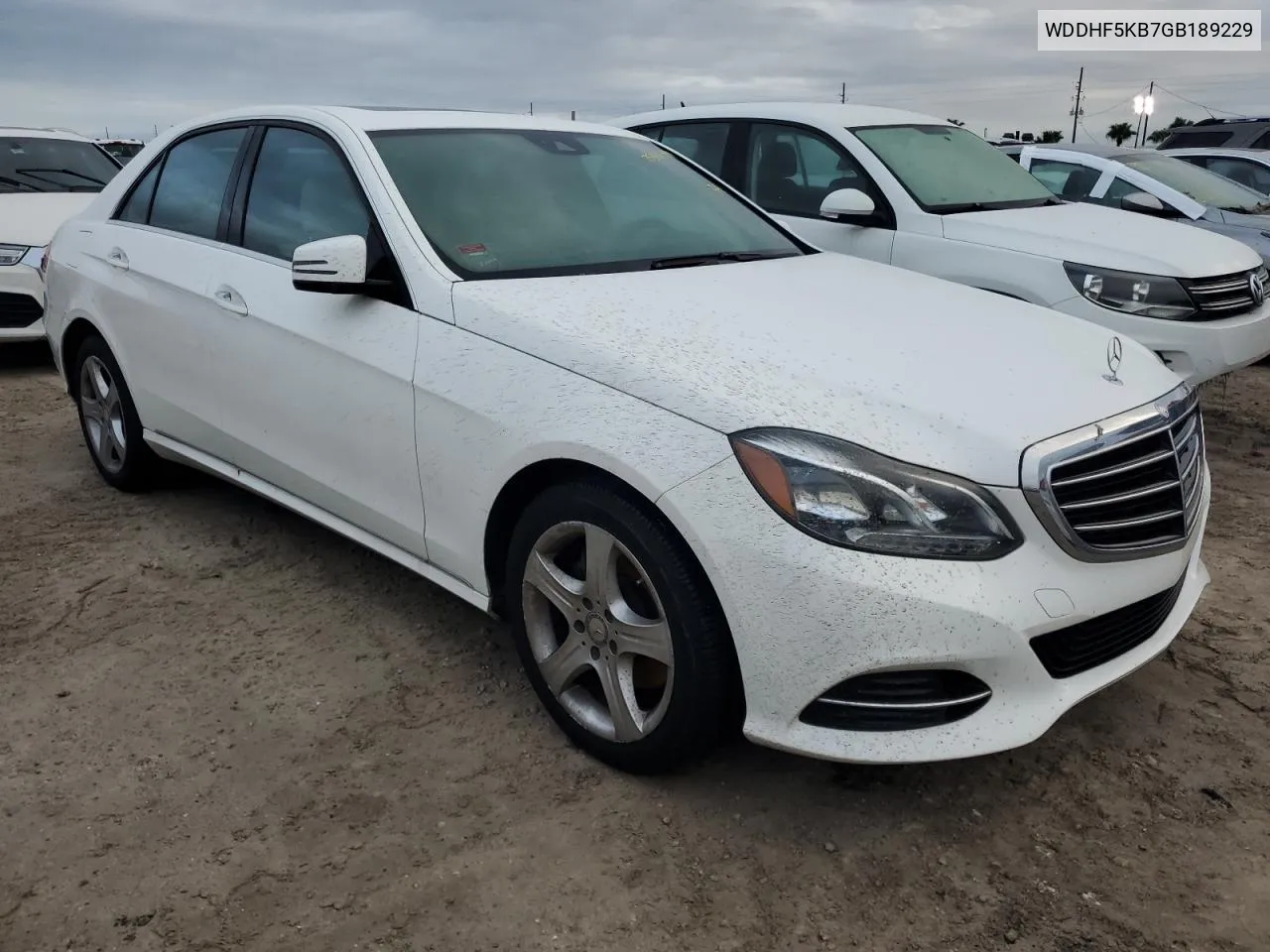 2016 Mercedes-Benz E 350 VIN: WDDHF5KB7GB189229 Lot: 75366494