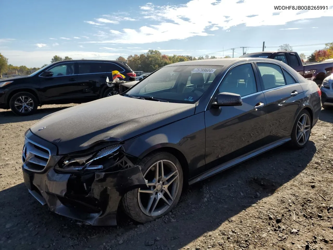 2016 Mercedes-Benz E 350 4Matic VIN: WDDHF8JB0GB265991 Lot: 75799604