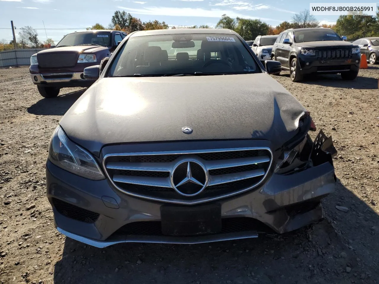 2016 Mercedes-Benz E 350 4Matic VIN: WDDHF8JB0GB265991 Lot: 75799604