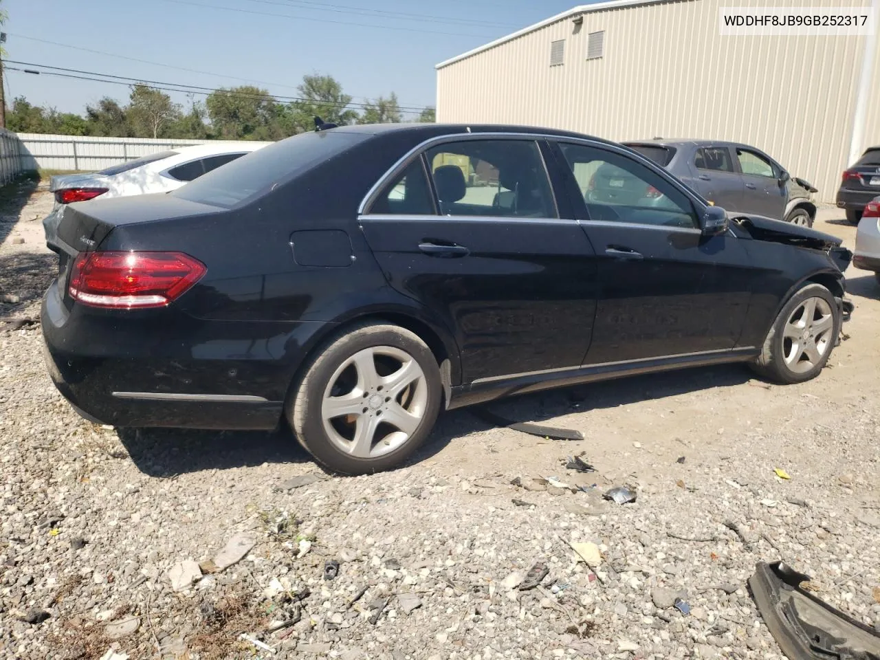 2016 Mercedes-Benz E 350 4Matic VIN: WDDHF8JB9GB252317 Lot: 76203934