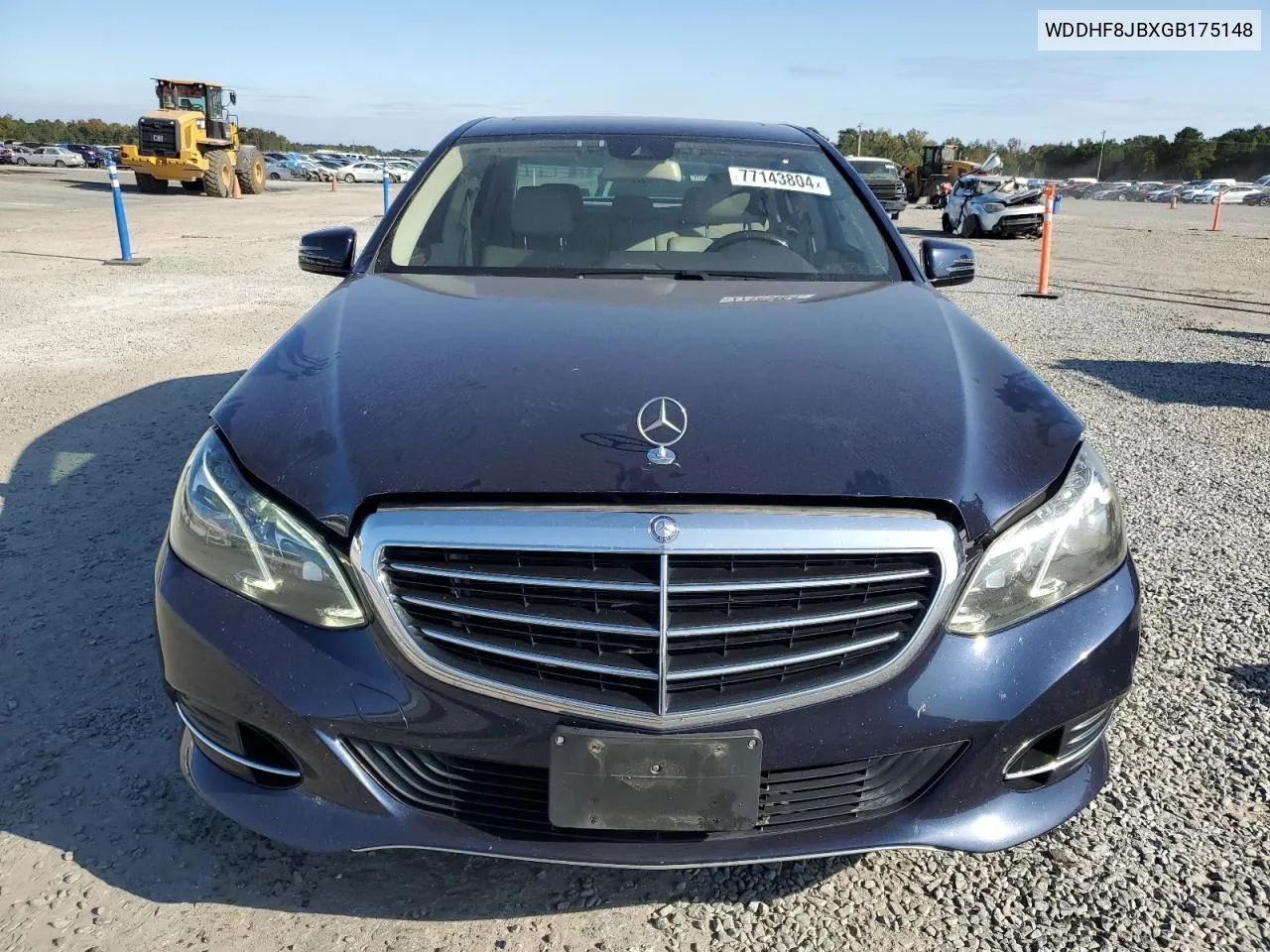 2016 Mercedes-Benz E 350 4Matic VIN: WDDHF8JBXGB175148 Lot: 77143804