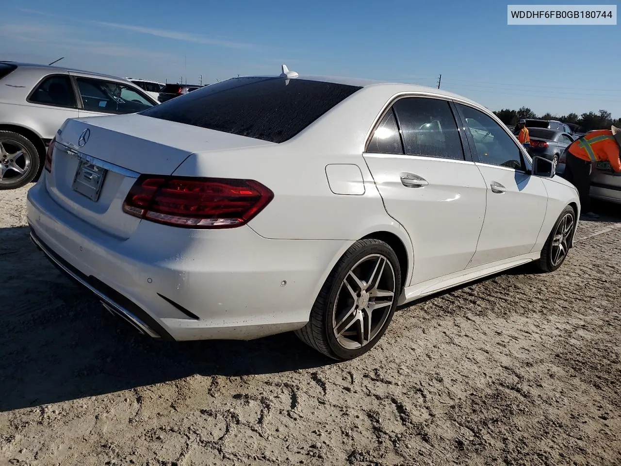 2016 Mercedes-Benz E 400 VIN: WDDHF6FB0GB180744 Lot: 78038684