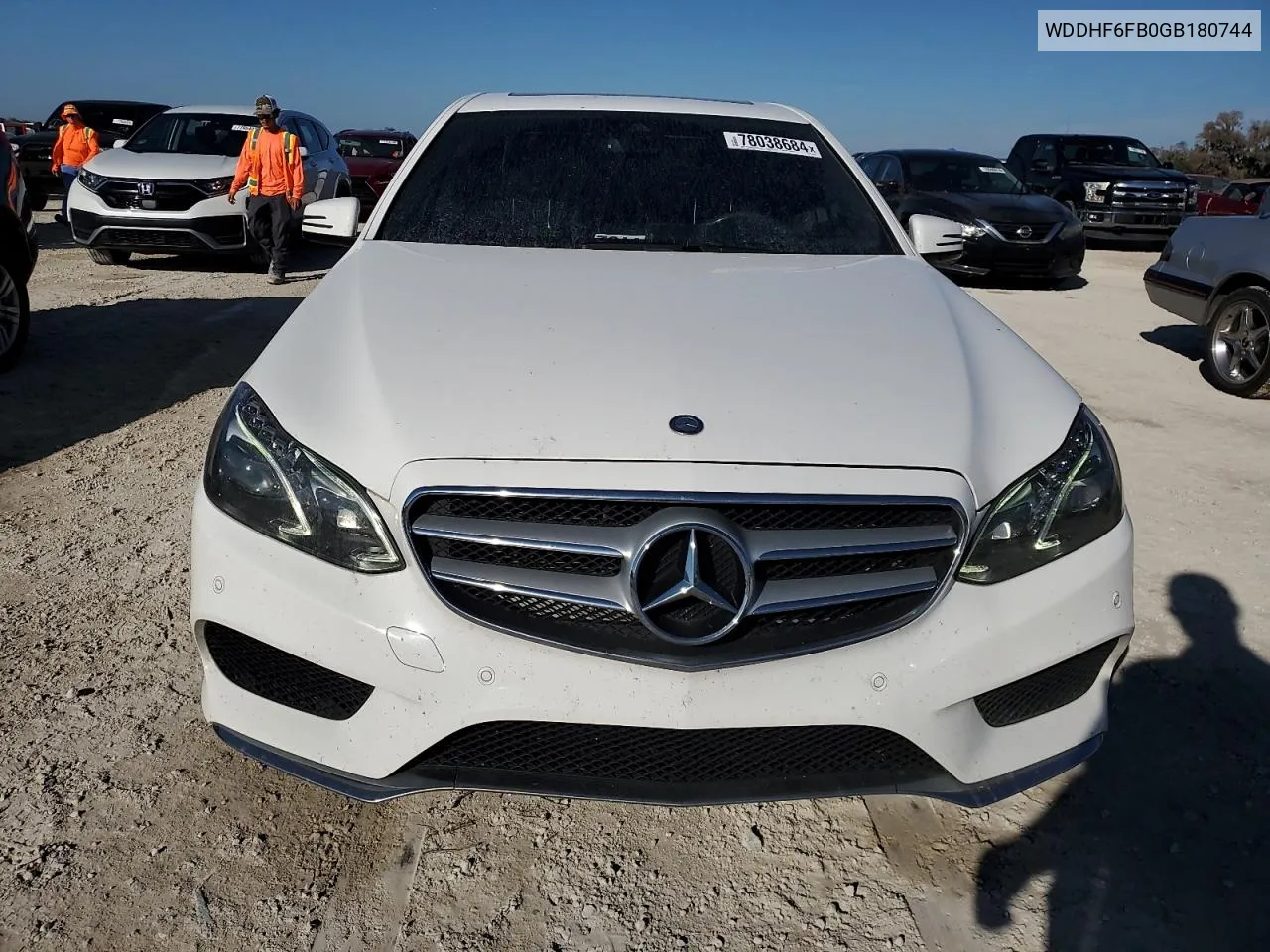 2016 Mercedes-Benz E 400 VIN: WDDHF6FB0GB180744 Lot: 78038684