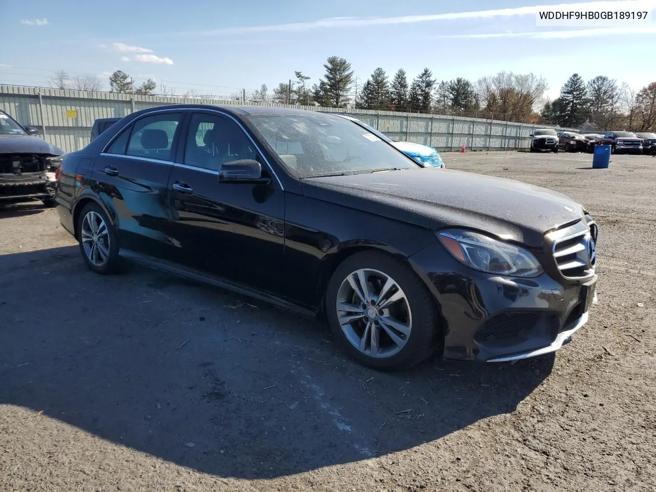 2016 Mercedes-Benz E 250 Bluetec VIN: WDDHF9HB0GB189197 Lot: 79070864