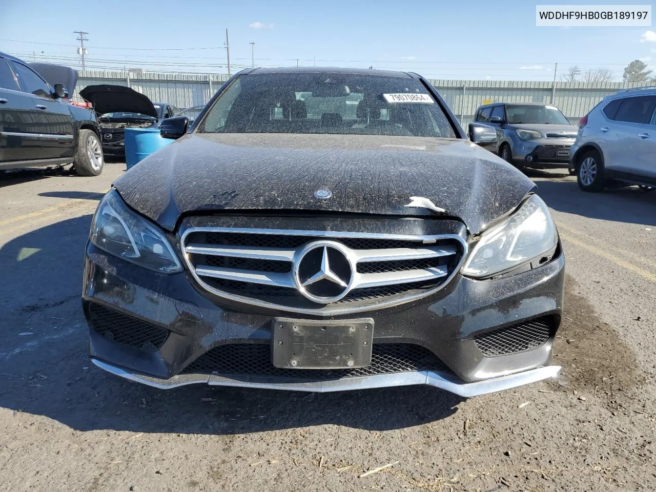 2016 Mercedes-Benz E 250 Bluetec VIN: WDDHF9HB0GB189197 Lot: 79070864