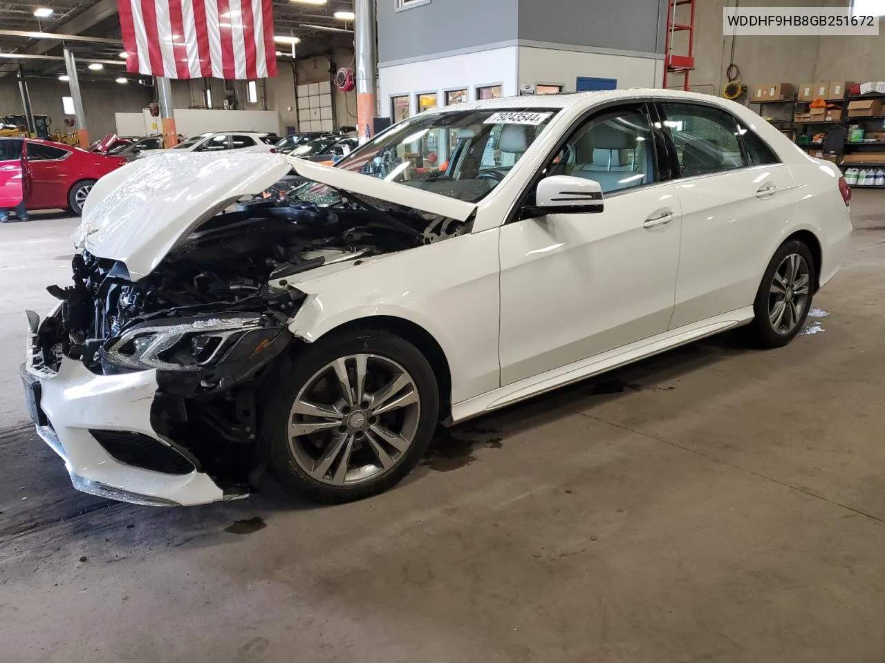 WDDHF9HB8GB251672 2016 Mercedes-Benz E 250 Bluetec