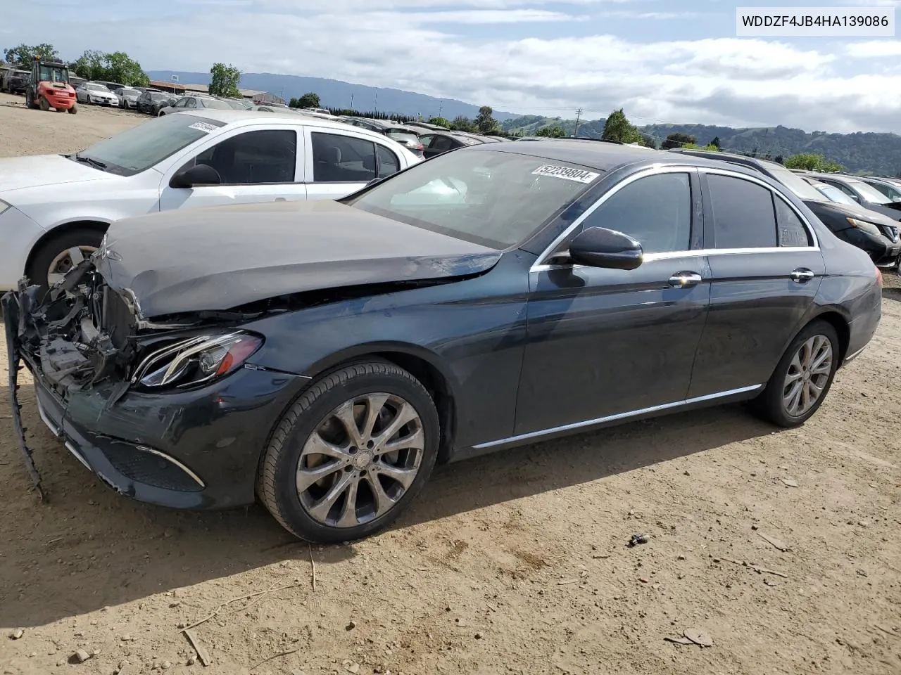 2017 Mercedes-Benz E 300 VIN: WDDZF4JB4HA139086 Lot: 52239804