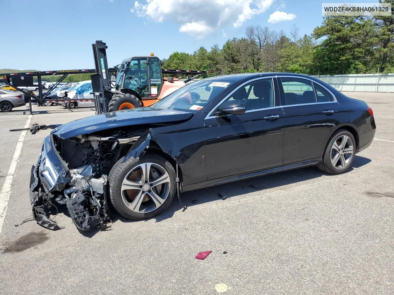 2017 Mercedes-Benz E 300 4Matic VIN: WDDZF4KB8HA061328 Lot: 56247354