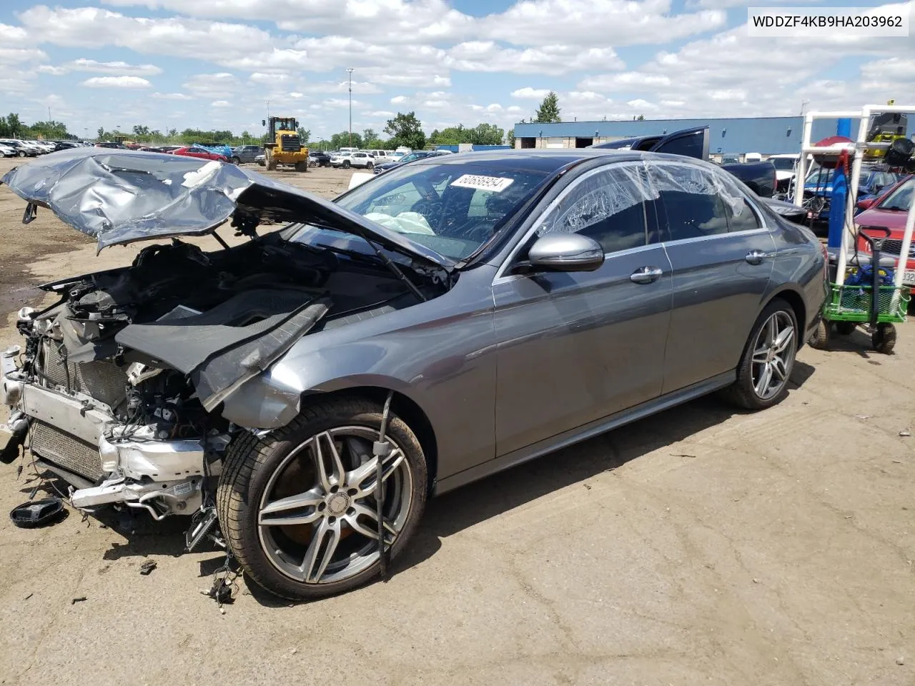 2017 Mercedes-Benz E 300 4Matic VIN: WDDZF4KB9HA203962 Lot: 60686954