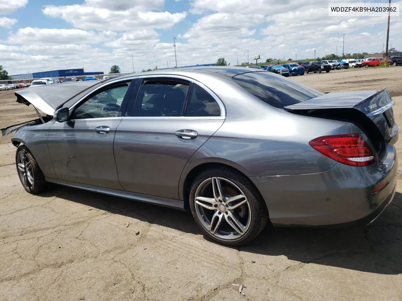 2017 Mercedes-Benz E 300 4Matic VIN: WDDZF4KB9HA203962 Lot: 60686954