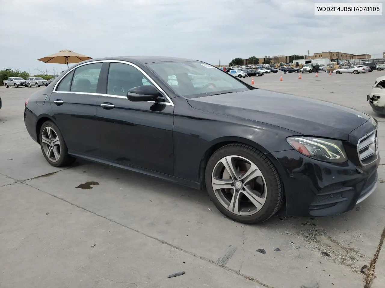 2017 Mercedes-Benz E 300 VIN: WDDZF4JB5HA078105 Lot: 61641984