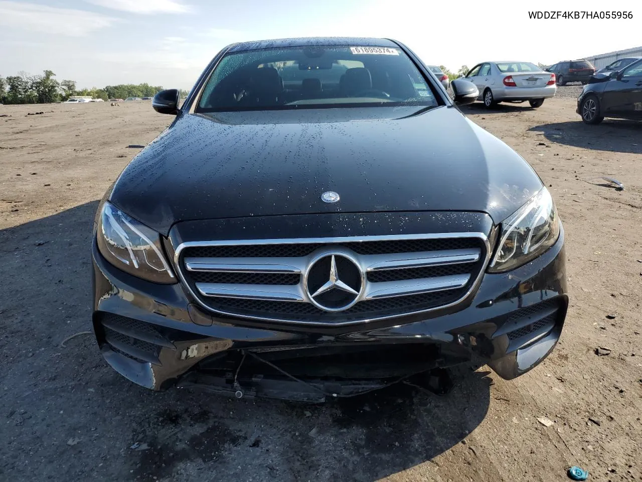 2017 Mercedes-Benz E 300 4Matic VIN: WDDZF4KB7HA055956 Lot: 61895374