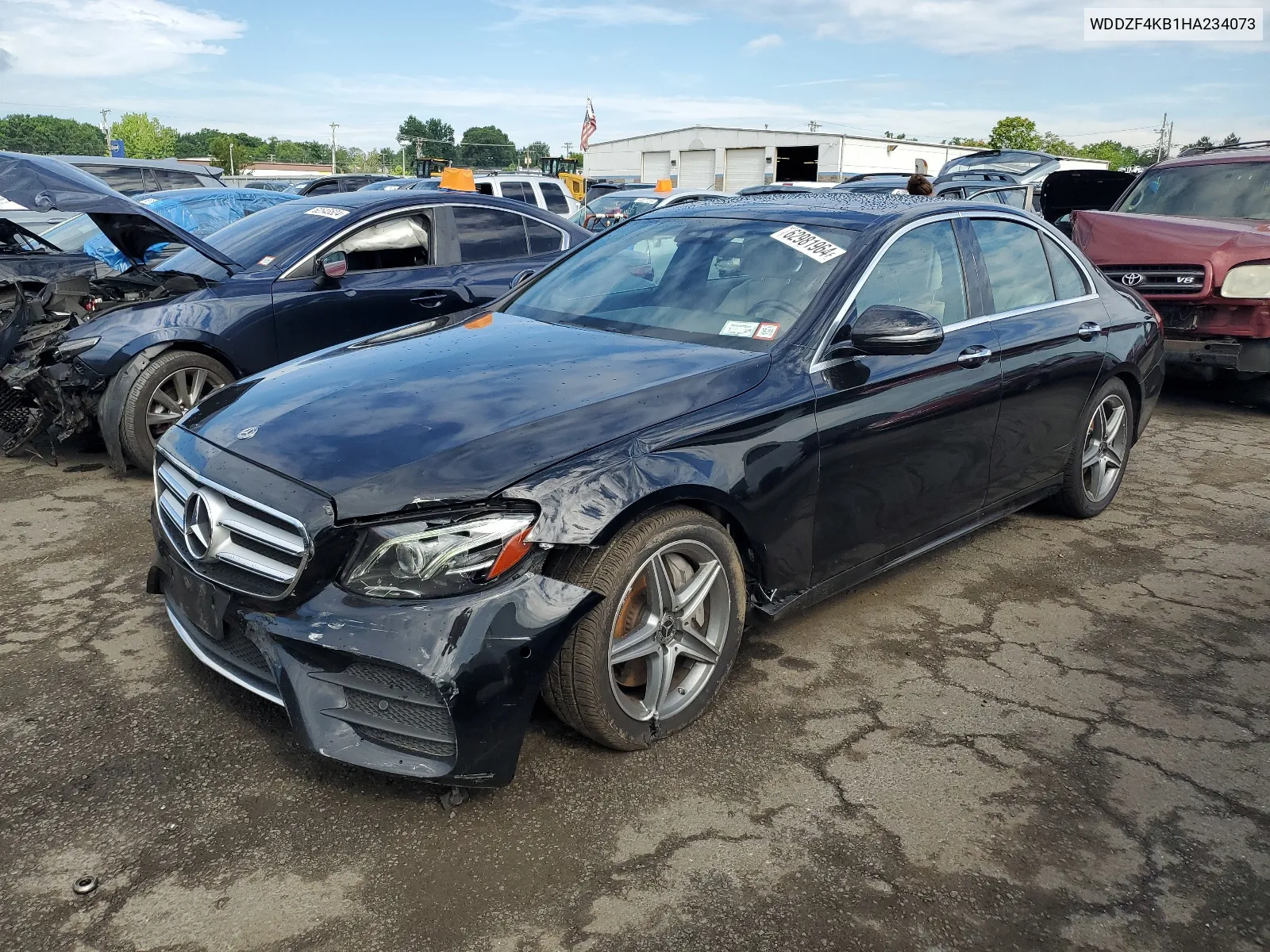 2017 Mercedes-Benz E 300 4Matic VIN: WDDZF4KB1HA234073 Lot: 62981964