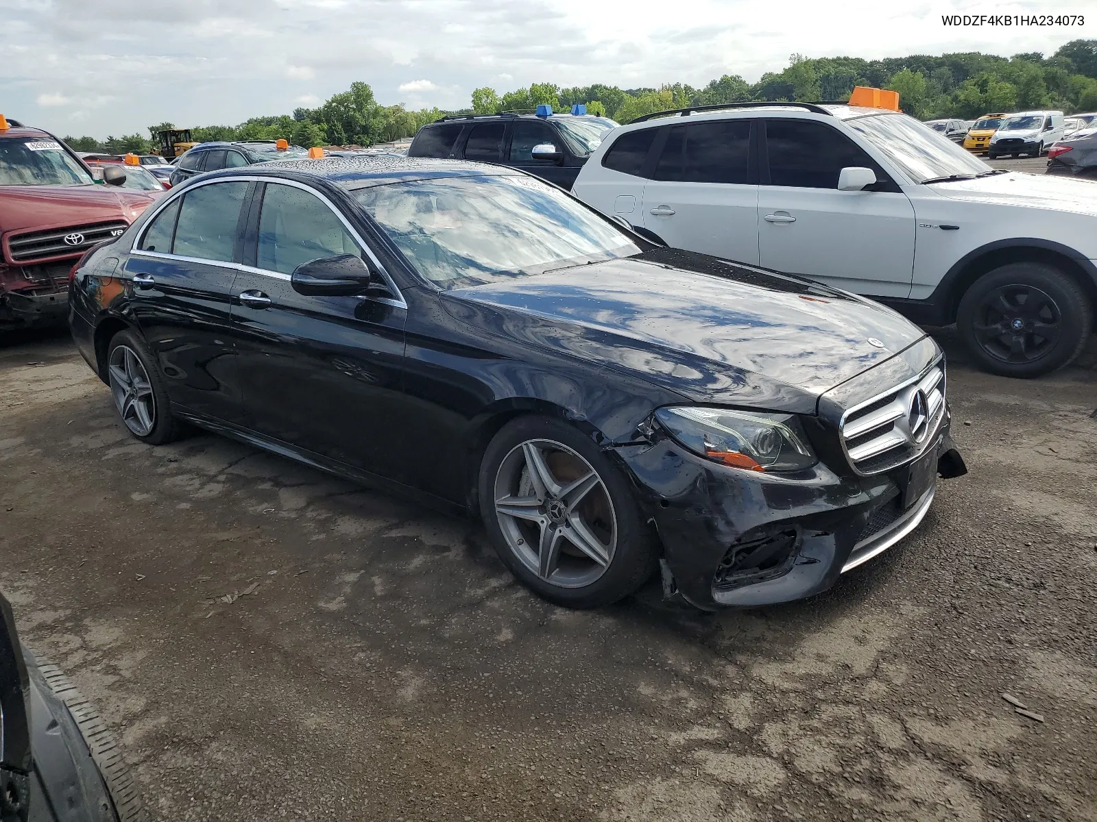 2017 Mercedes-Benz E 300 4Matic VIN: WDDZF4KB1HA234073 Lot: 62981964