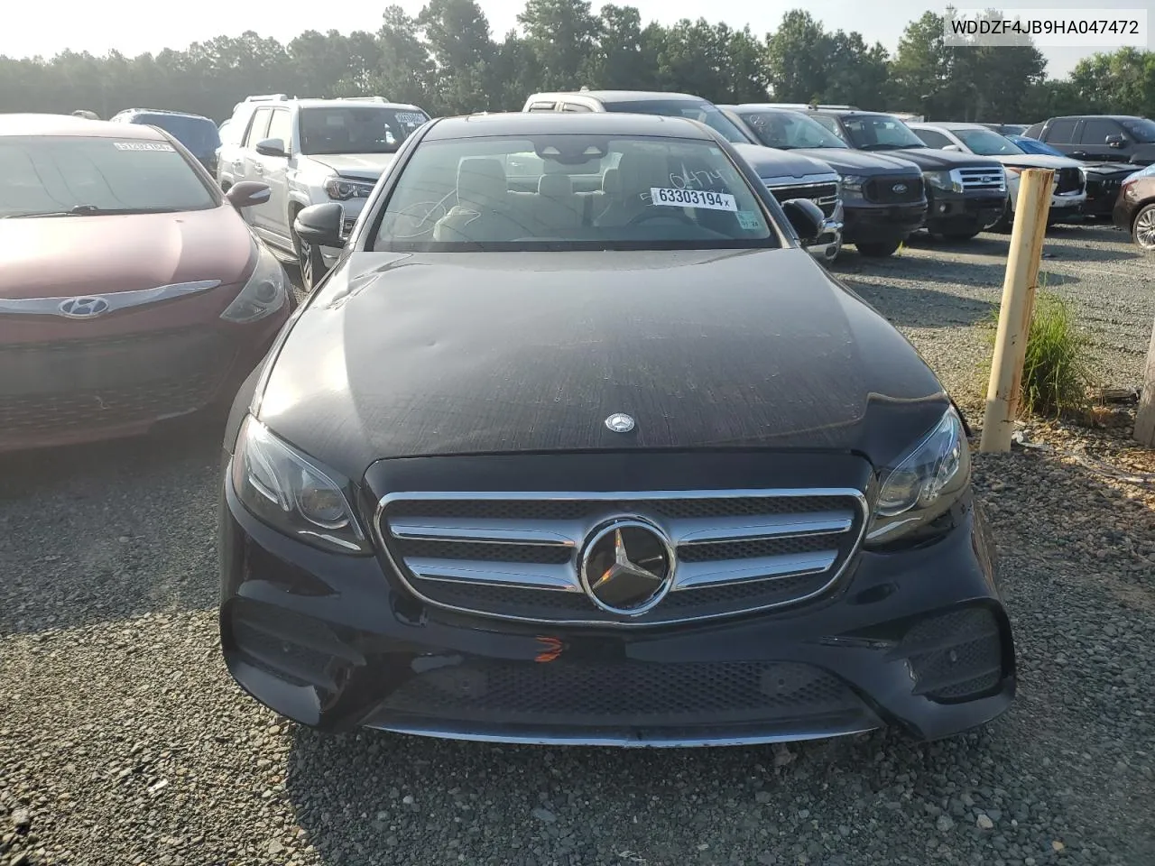 2017 Mercedes-Benz E 300 VIN: WDDZF4JB9HA047472 Lot: 63303194