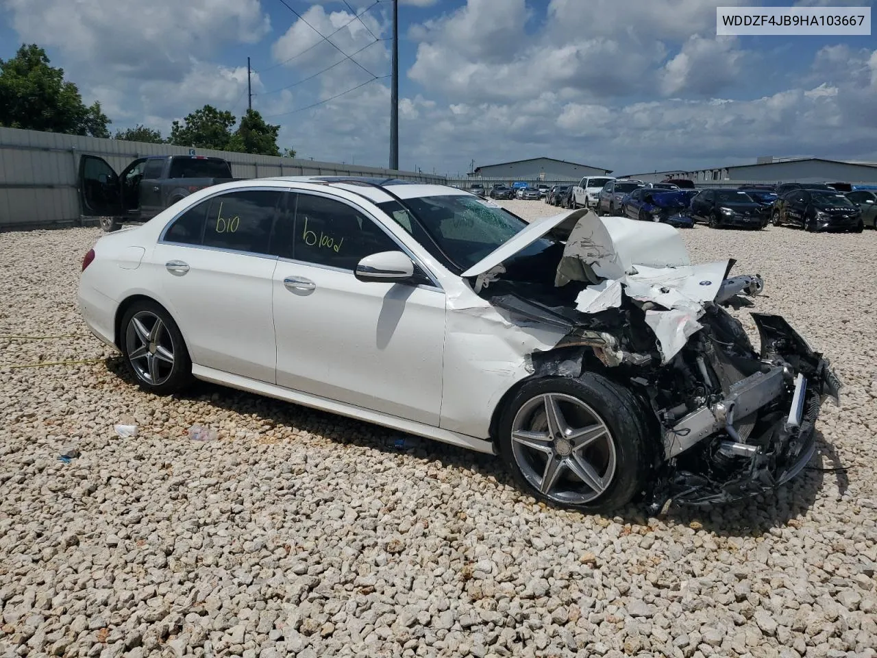 2017 Mercedes-Benz E 300 VIN: WDDZF4JB9HA103667 Lot: 65086414