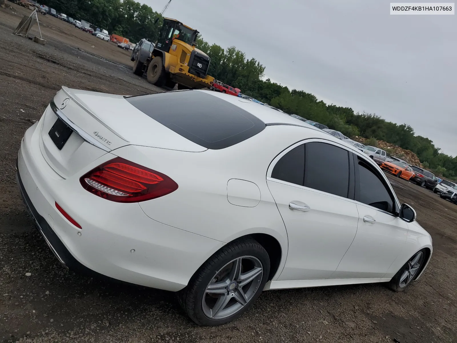 2017 Mercedes-Benz E 300 4Matic VIN: WDDZF4KB1HA107663 Lot: 65781234