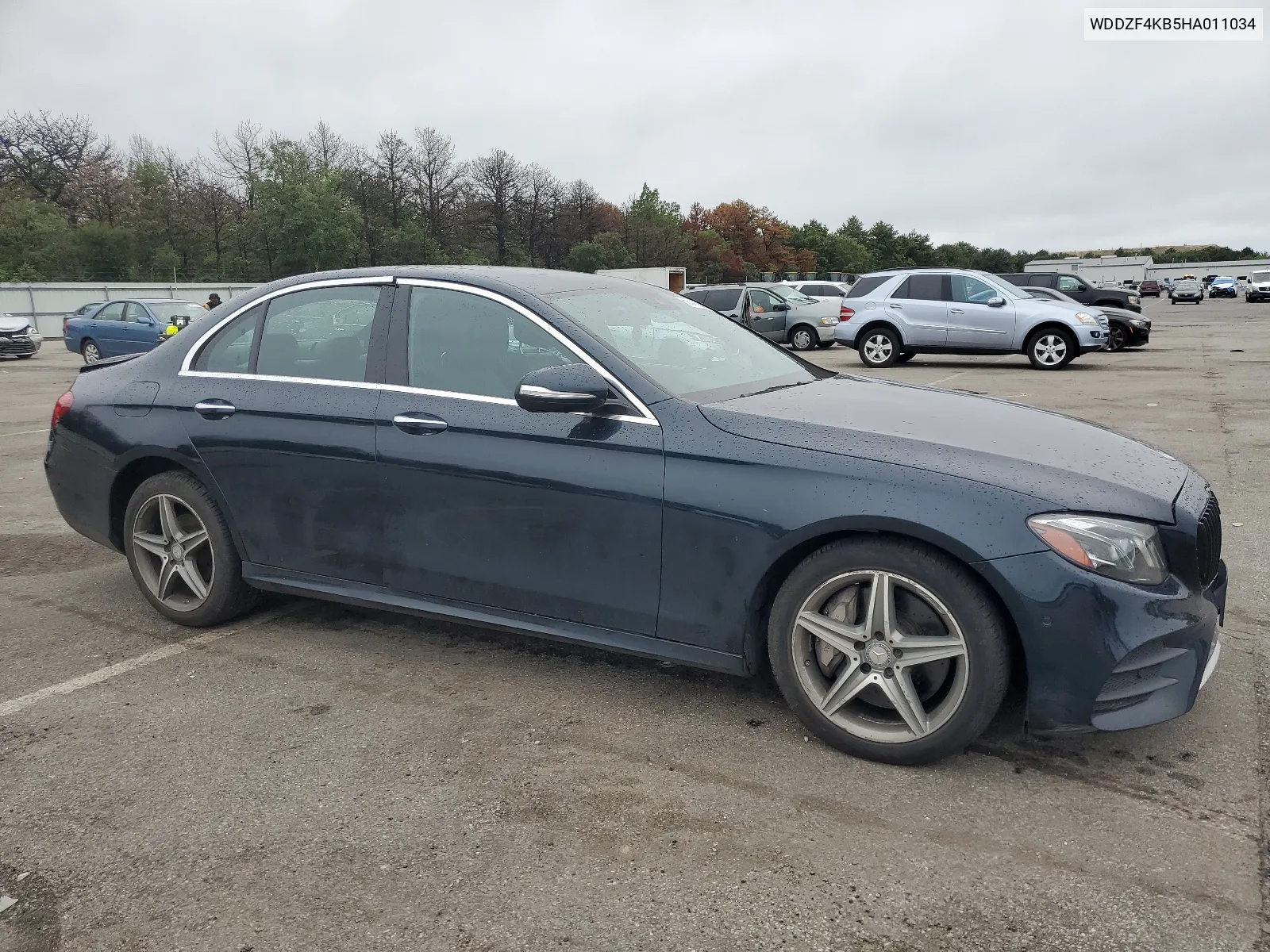 2017 Mercedes-Benz E 300 4Matic VIN: WDDZF4KB5HA011034 Lot: 66345394