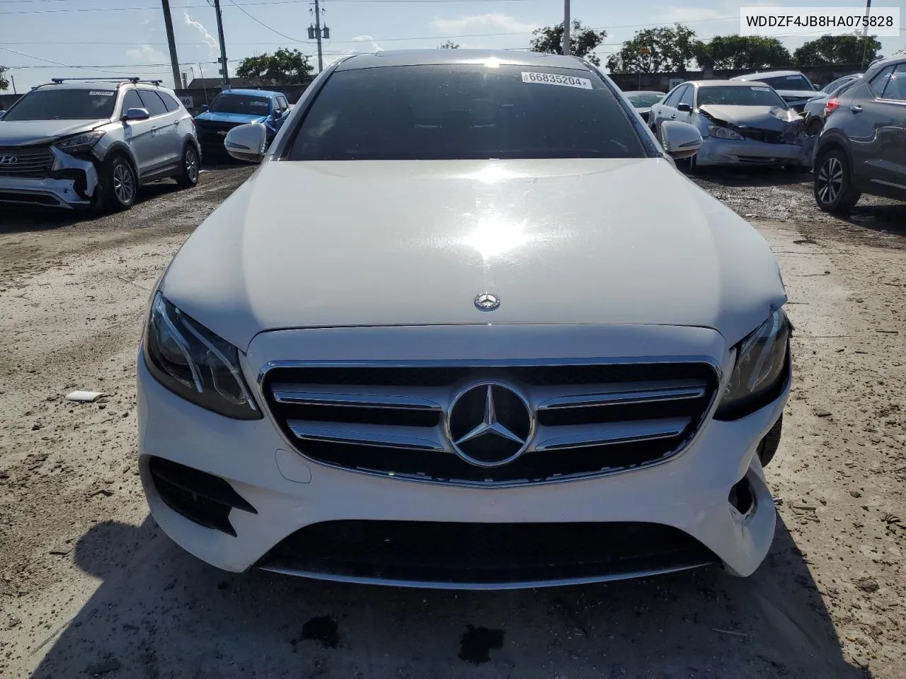 2017 Mercedes-Benz E 300 VIN: WDDZF4JB8HA075828 Lot: 66835204