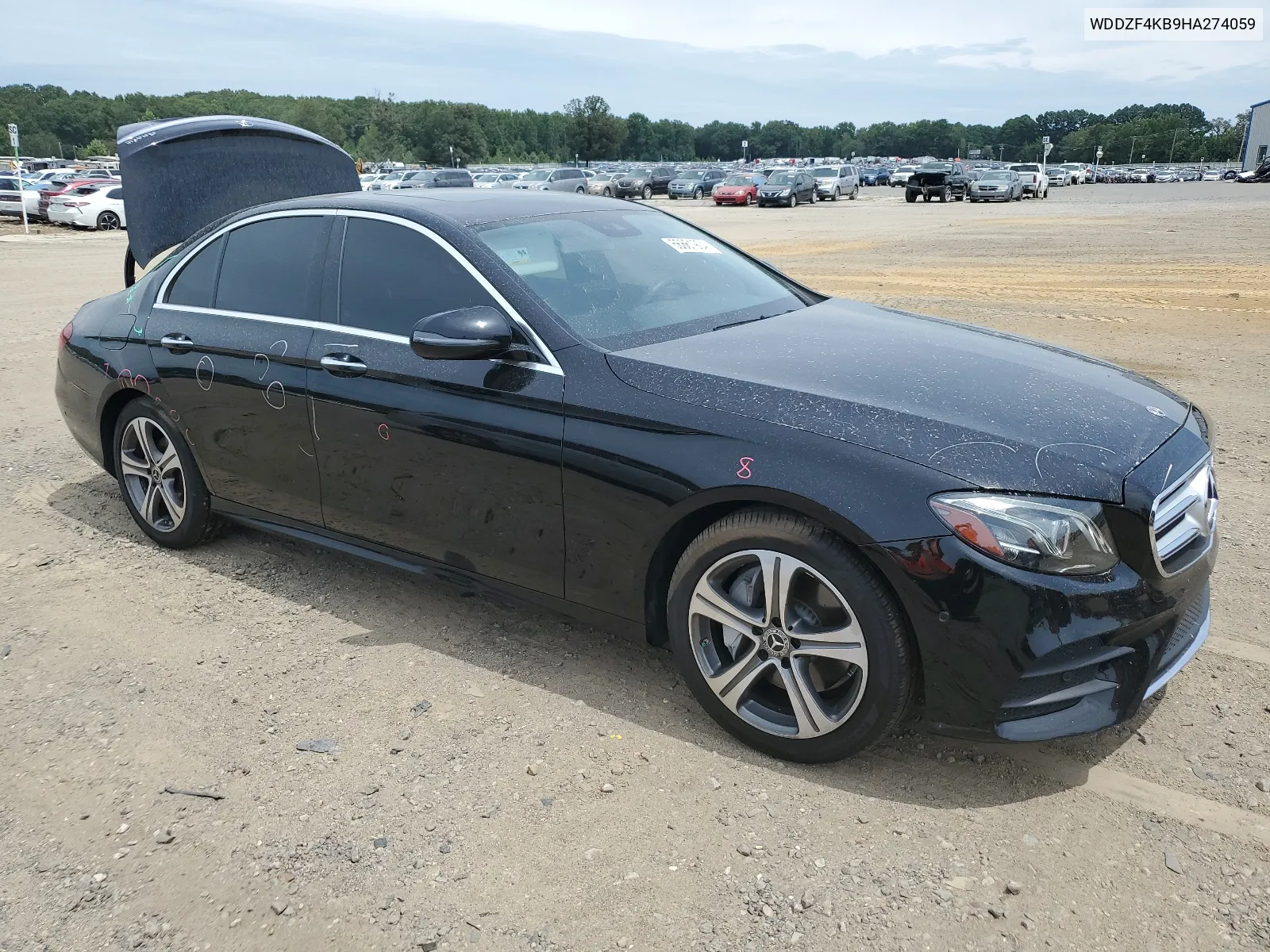 2017 Mercedes-Benz E 300 4Matic VIN: WDDZF4KB9HA274059 Lot: 66861904