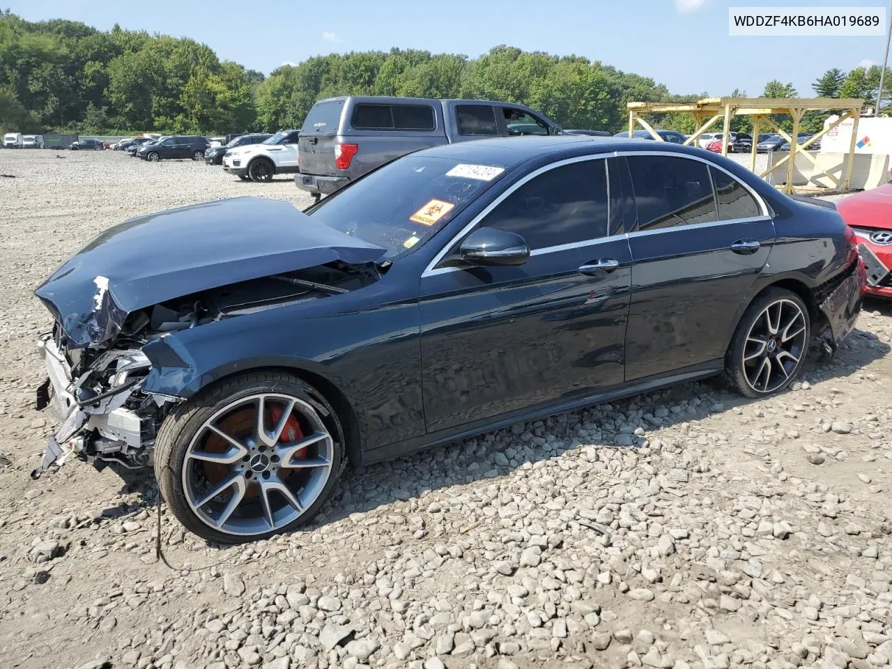 2017 Mercedes-Benz E 300 4Matic VIN: WDDZF4KB6HA019689 Lot: 67134204