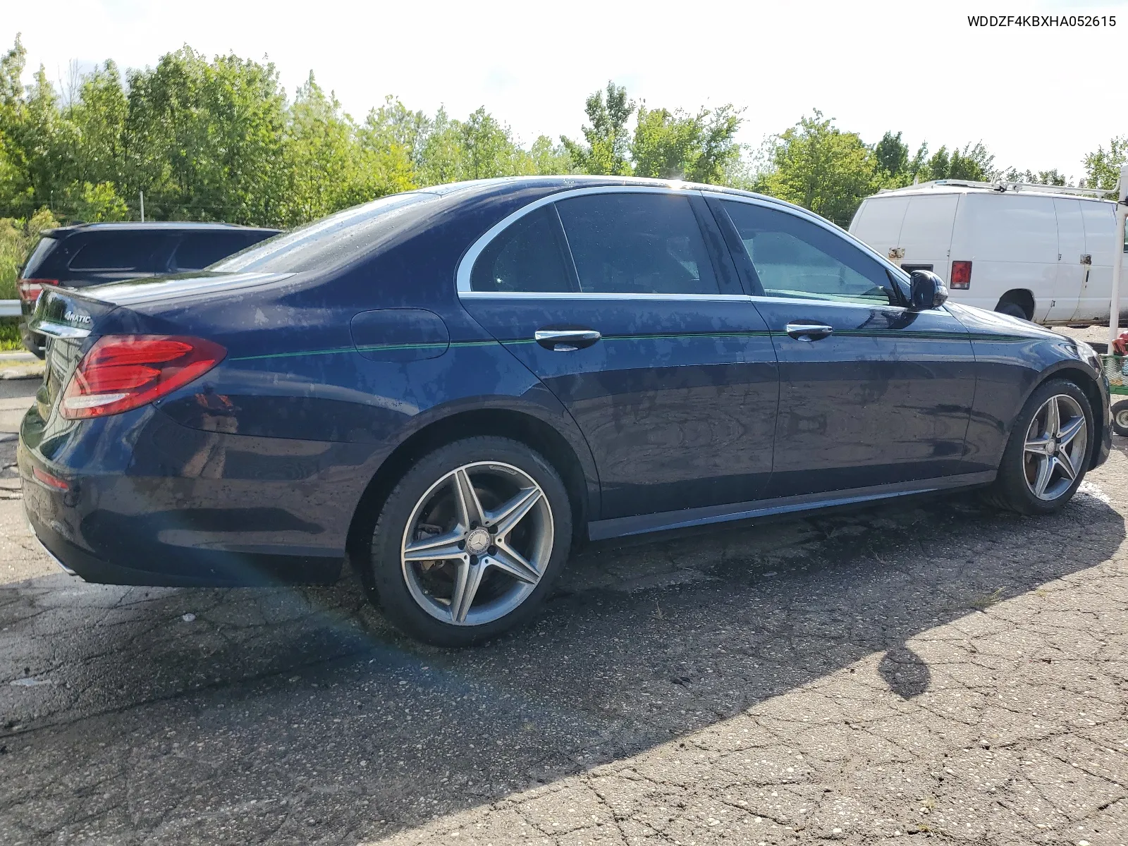 2017 Mercedes-Benz E 300 4Matic VIN: WDDZF4KBXHA052615 Lot: 67458764