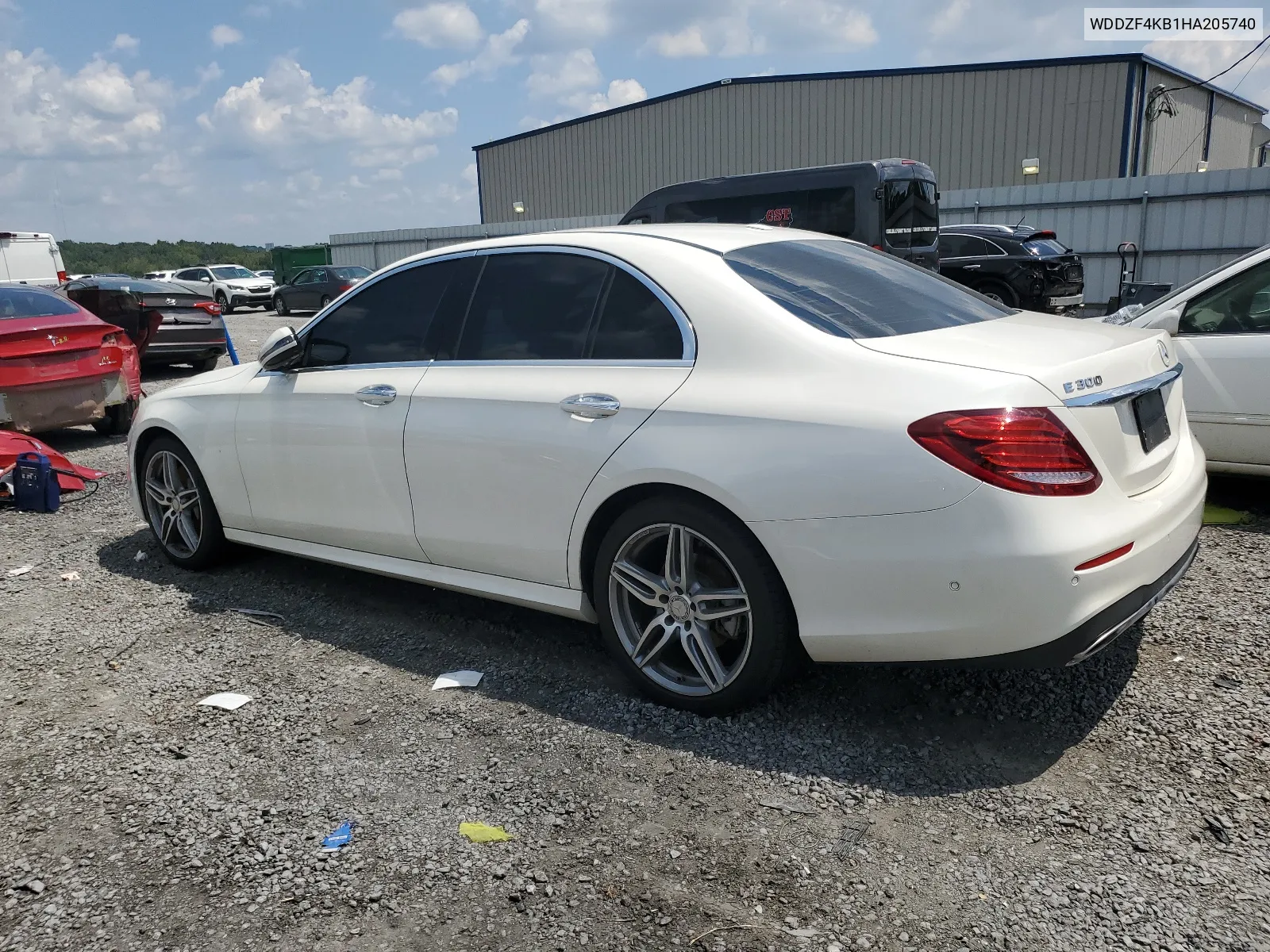 2017 Mercedes-Benz E 300 4Matic VIN: WDDZF4KB1HA205740 Lot: 67636354