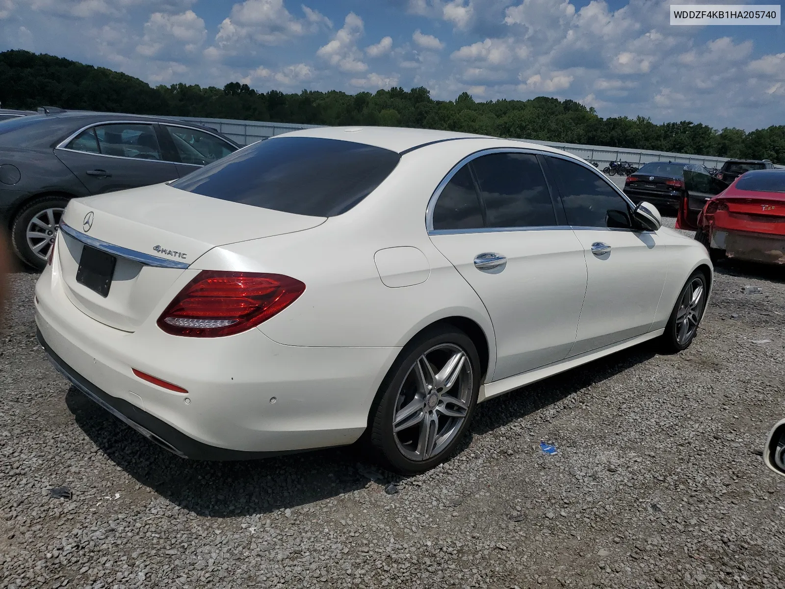 2017 Mercedes-Benz E 300 4Matic VIN: WDDZF4KB1HA205740 Lot: 67636354