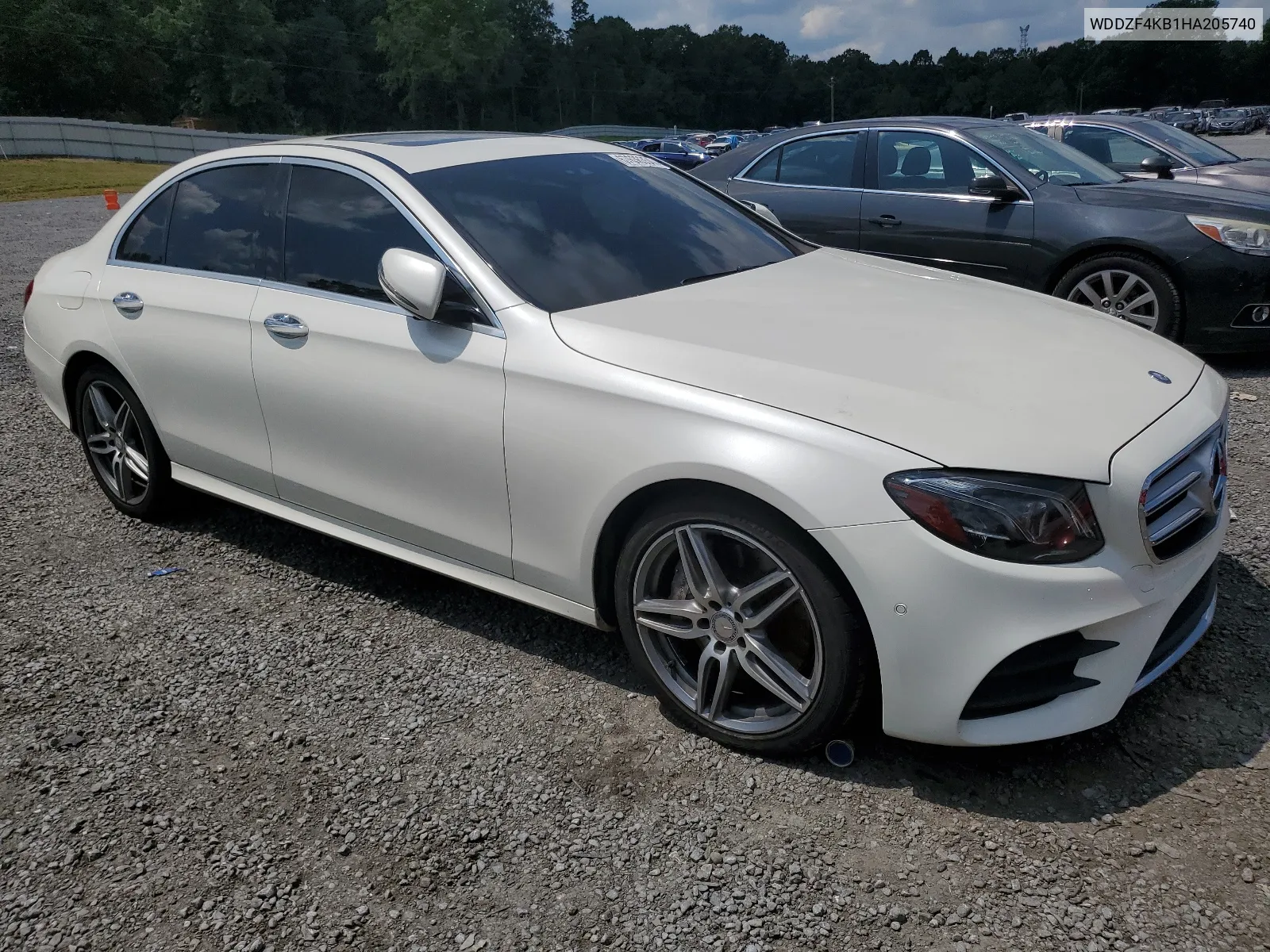 2017 Mercedes-Benz E 300 4Matic VIN: WDDZF4KB1HA205740 Lot: 67636354