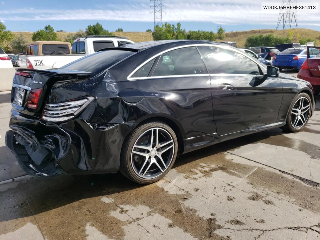 2017 Mercedes-Benz E 400 4Matic VIN: WDDKJ6HB6HF351413 Lot: 68436124