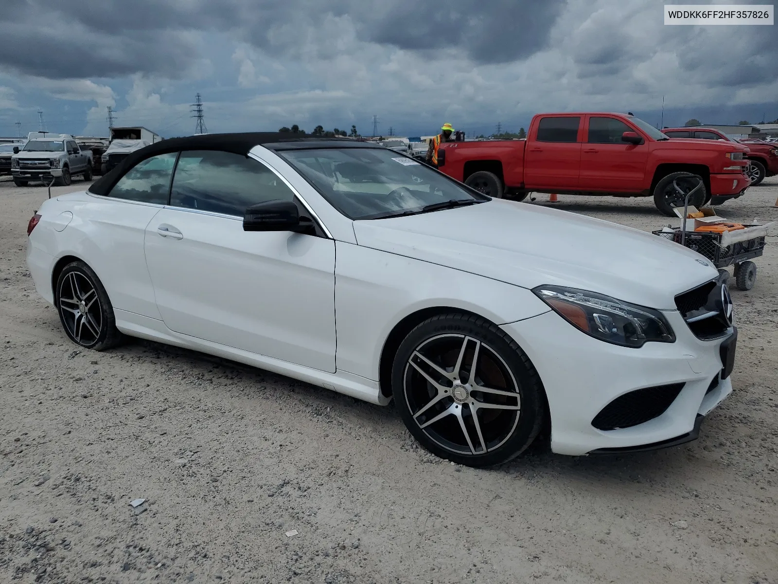 2017 Mercedes-Benz E 400 VIN: WDDKK6FF2HF357826 Lot: 69095054