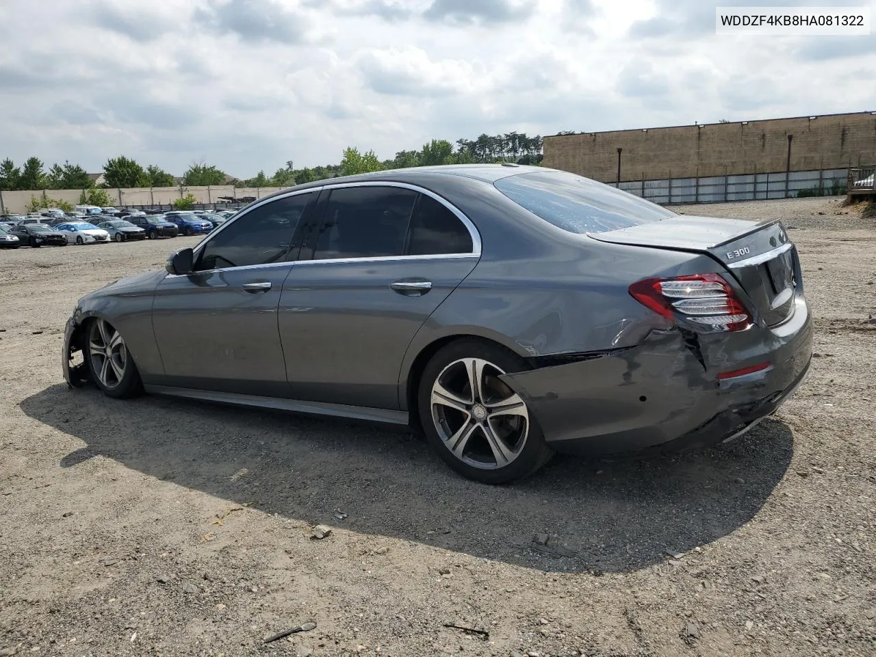 2017 Mercedes-Benz E 300 4Matic VIN: WDDZF4KB8HA081322 Lot: 69425524