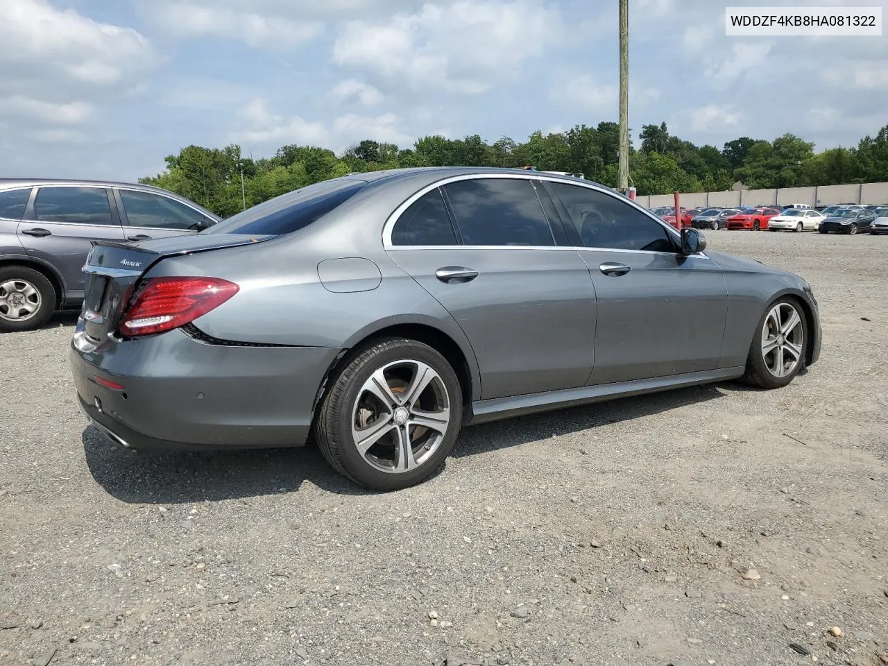 2017 Mercedes-Benz E 300 4Matic VIN: WDDZF4KB8HA081322 Lot: 69425524