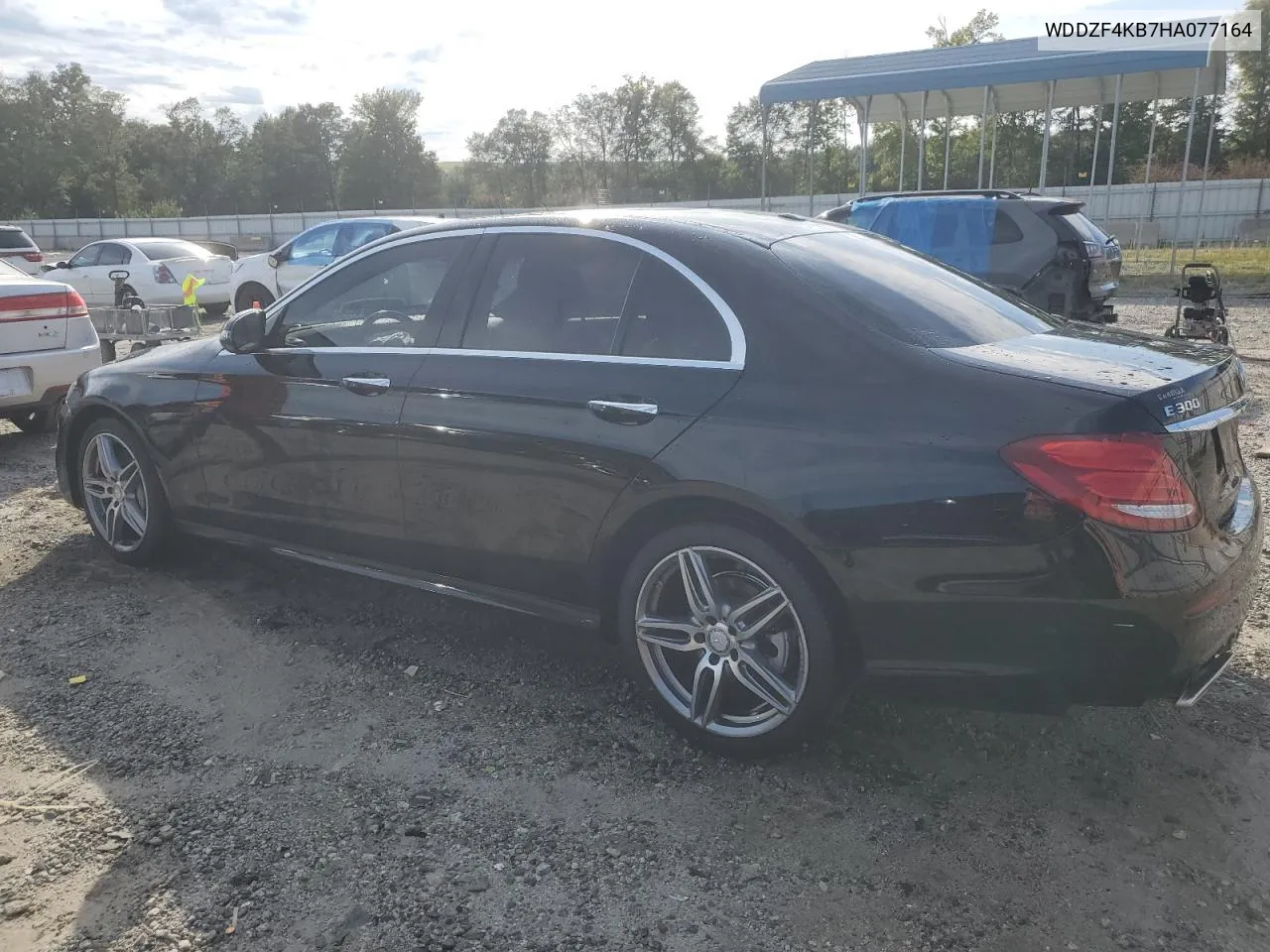 2017 Mercedes-Benz E 300 4Matic VIN: WDDZF4KB7HA077164 Lot: 70121894