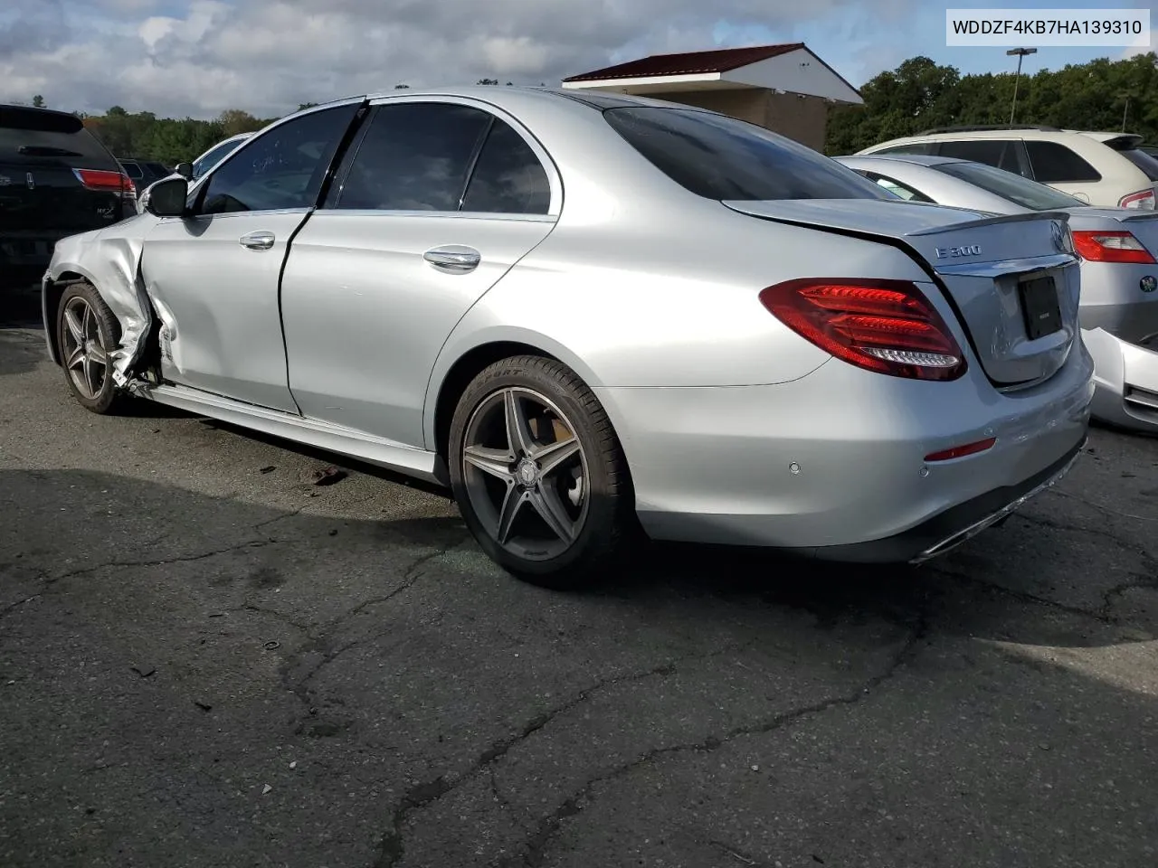 2017 Mercedes-Benz E 300 4Matic VIN: WDDZF4KB7HA139310 Lot: 70466074