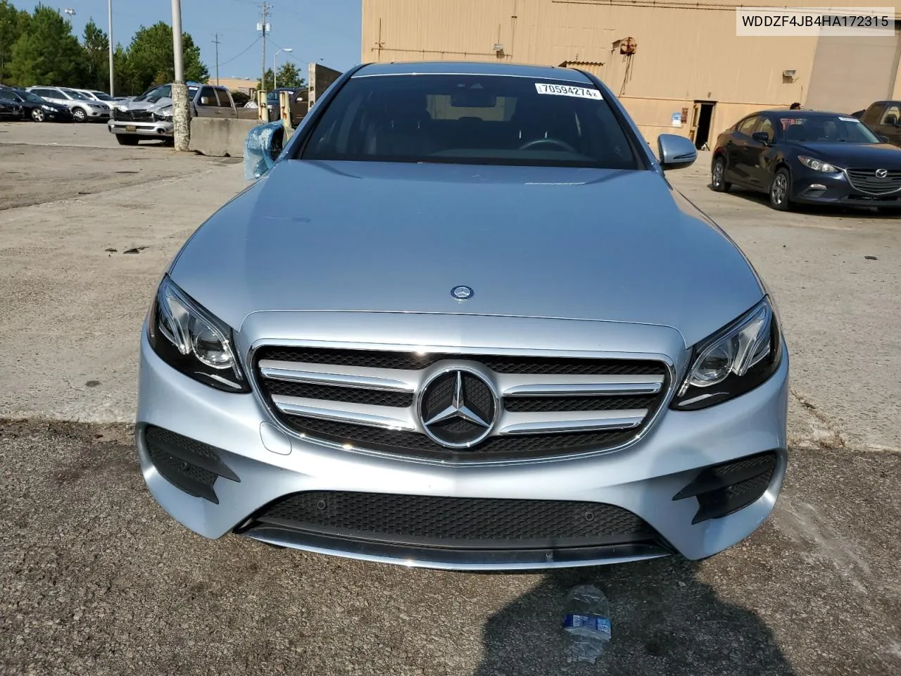 2017 Mercedes-Benz E 300 VIN: WDDZF4JB4HA172315 Lot: 70594274