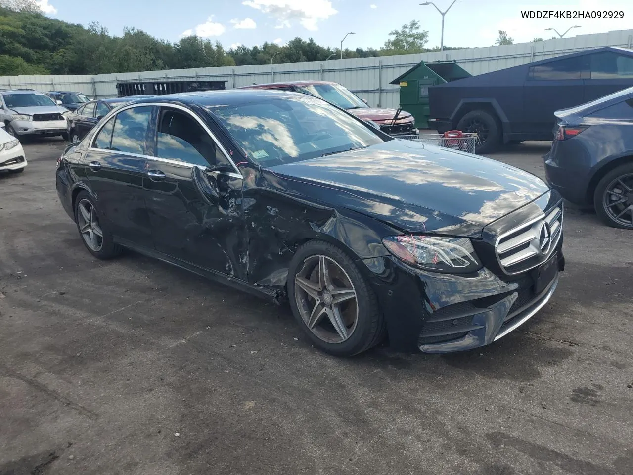 2017 Mercedes-Benz E 300 4Matic VIN: WDDZF4KB2HA092929 Lot: 70655674