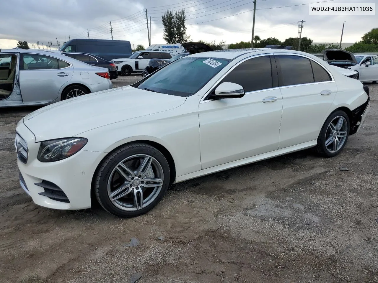 2017 Mercedes-Benz E 300 VIN: WDDZF4JB3HA111036 Lot: 71026324