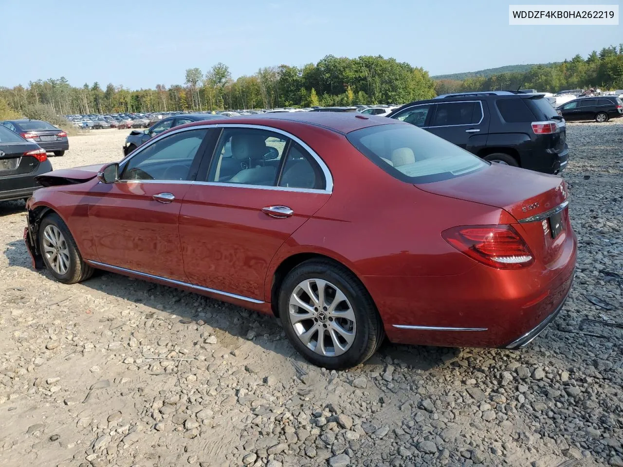 2017 Mercedes-Benz E 300 4Matic VIN: WDDZF4KB0HA262219 Lot: 71237564