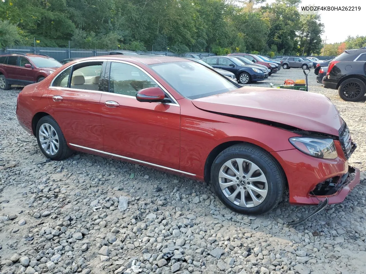 2017 Mercedes-Benz E 300 4Matic VIN: WDDZF4KB0HA262219 Lot: 71237564