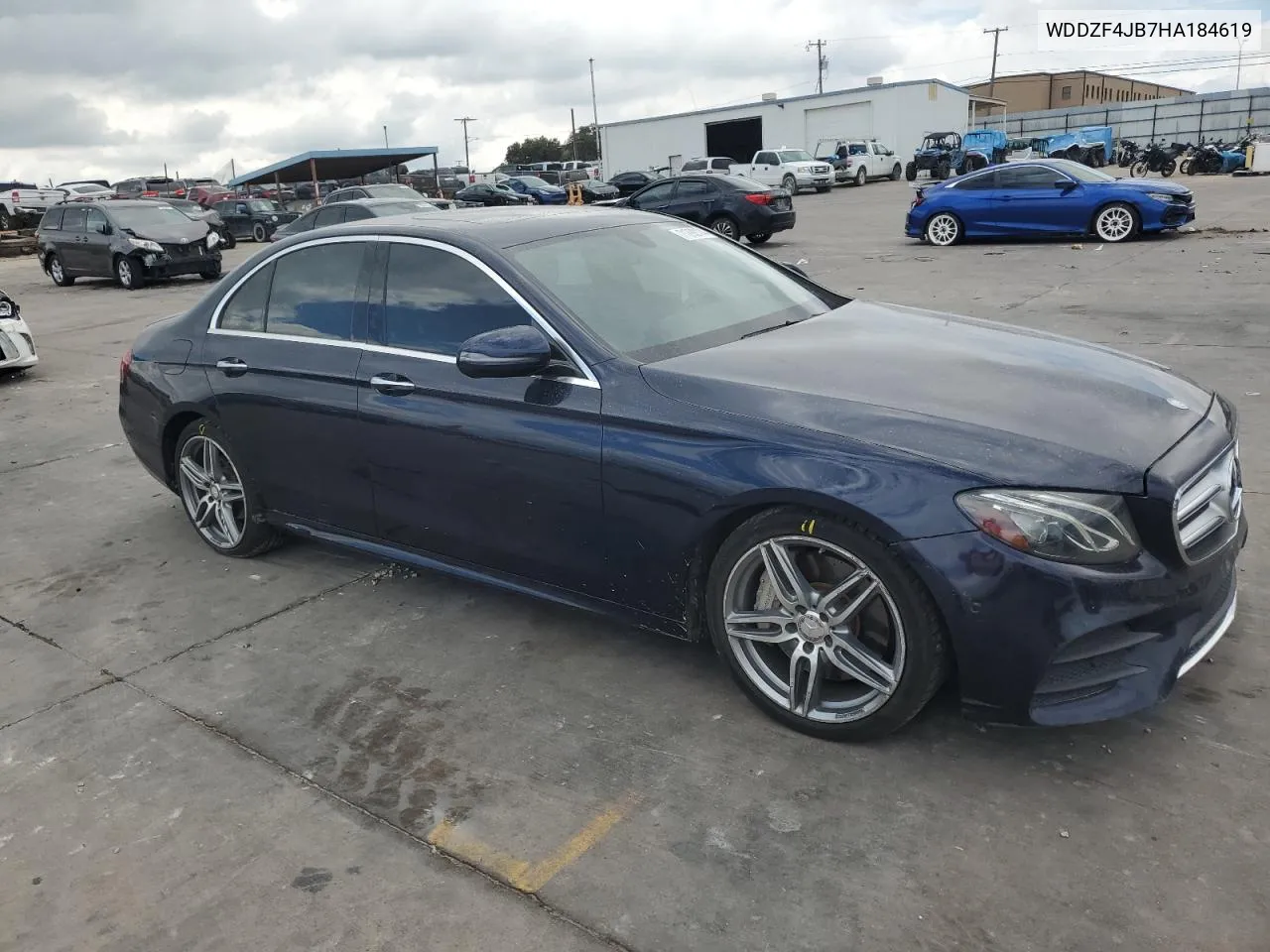 2017 Mercedes-Benz E 300 VIN: WDDZF4JB7HA184619 Lot: 71292174