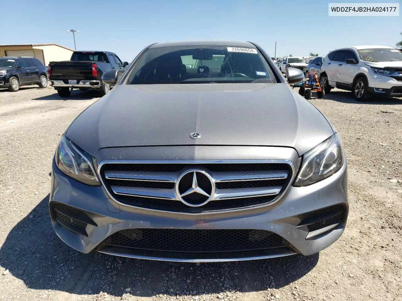 2017 Mercedes-Benz E 300 VIN: WDDZF4JB2HA024177 Lot: 72690654