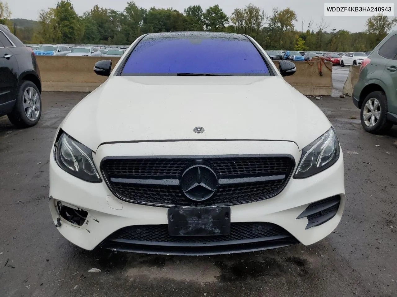 2017 Mercedes-Benz E 300 4Matic VIN: WDDZF4KB3HA240943 Lot: 72793214