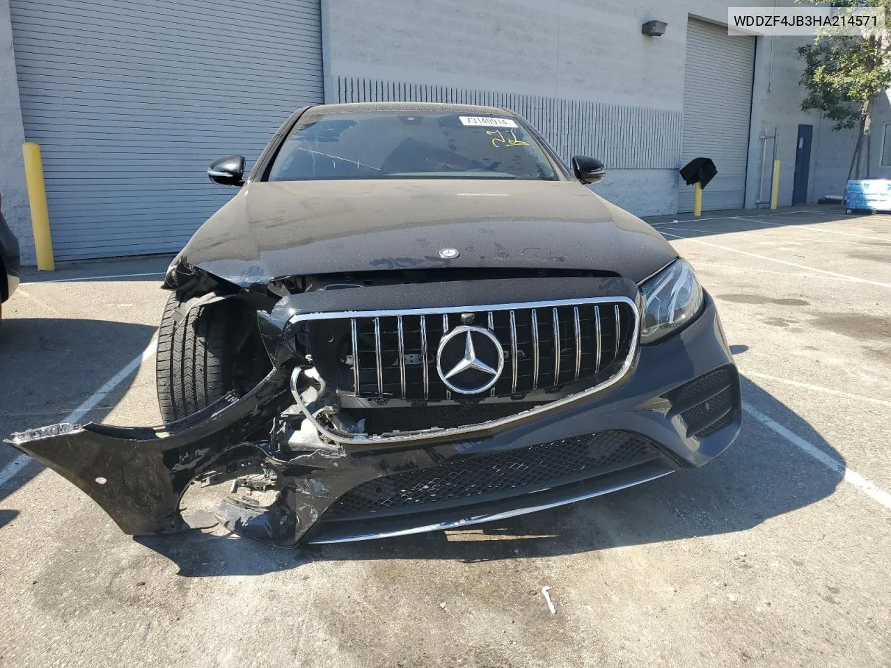 2017 Mercedes-Benz E 300 VIN: WDDZF4JB3HA214571 Lot: 73140914